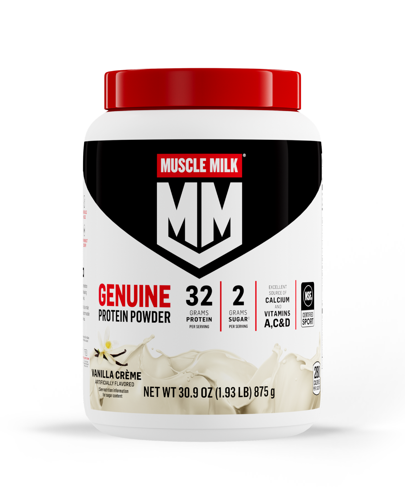 Muscle Milk Genuine - Vanilla Creme - PDP Hero 2