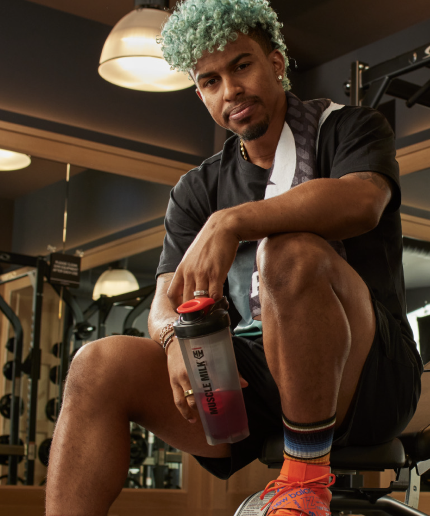 Muscle Milk Shaker Bottle - Transparent - Bottle - PDP Detail 4