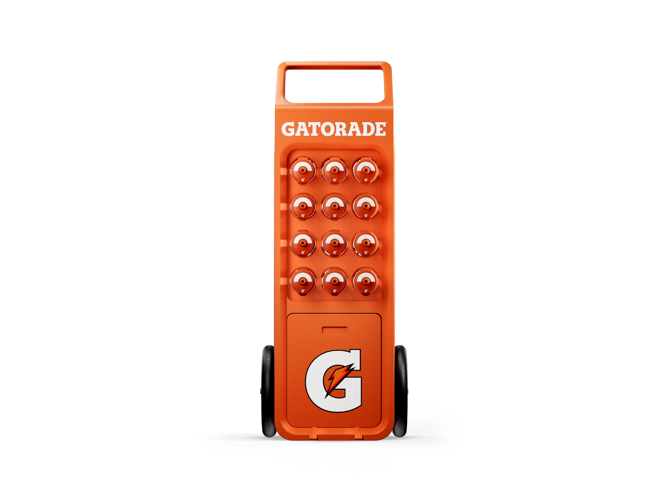 Rover Bottle Cart - Orange - Cart - PDP Hero 1