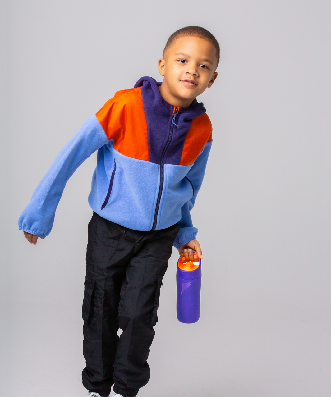 Rookie Stainless Steel Water Bottle - Purple - PDP Detail 6