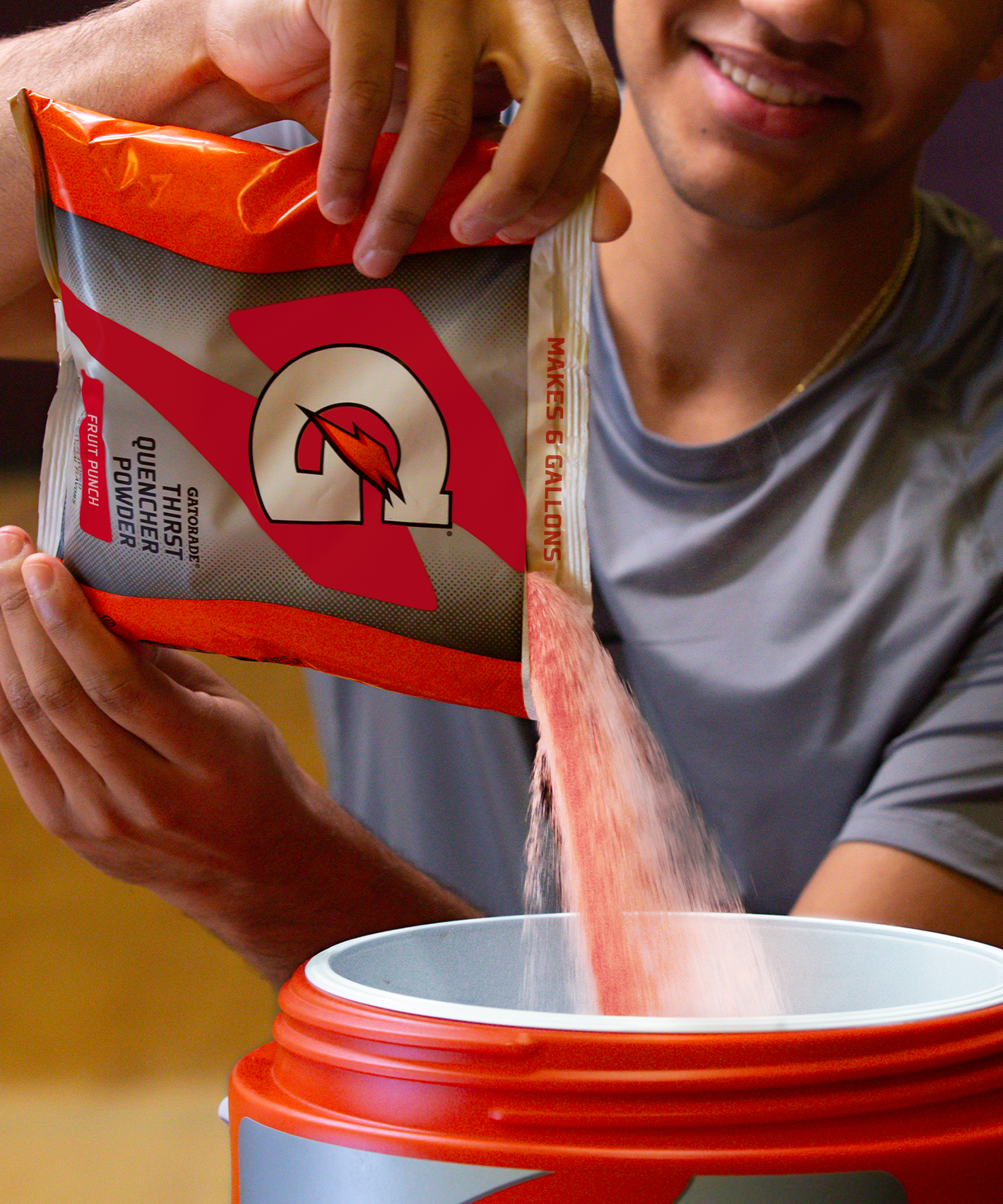 Gatorade Thirst Quencher - Fruit Punch - 6 gal - PDP Detail 2