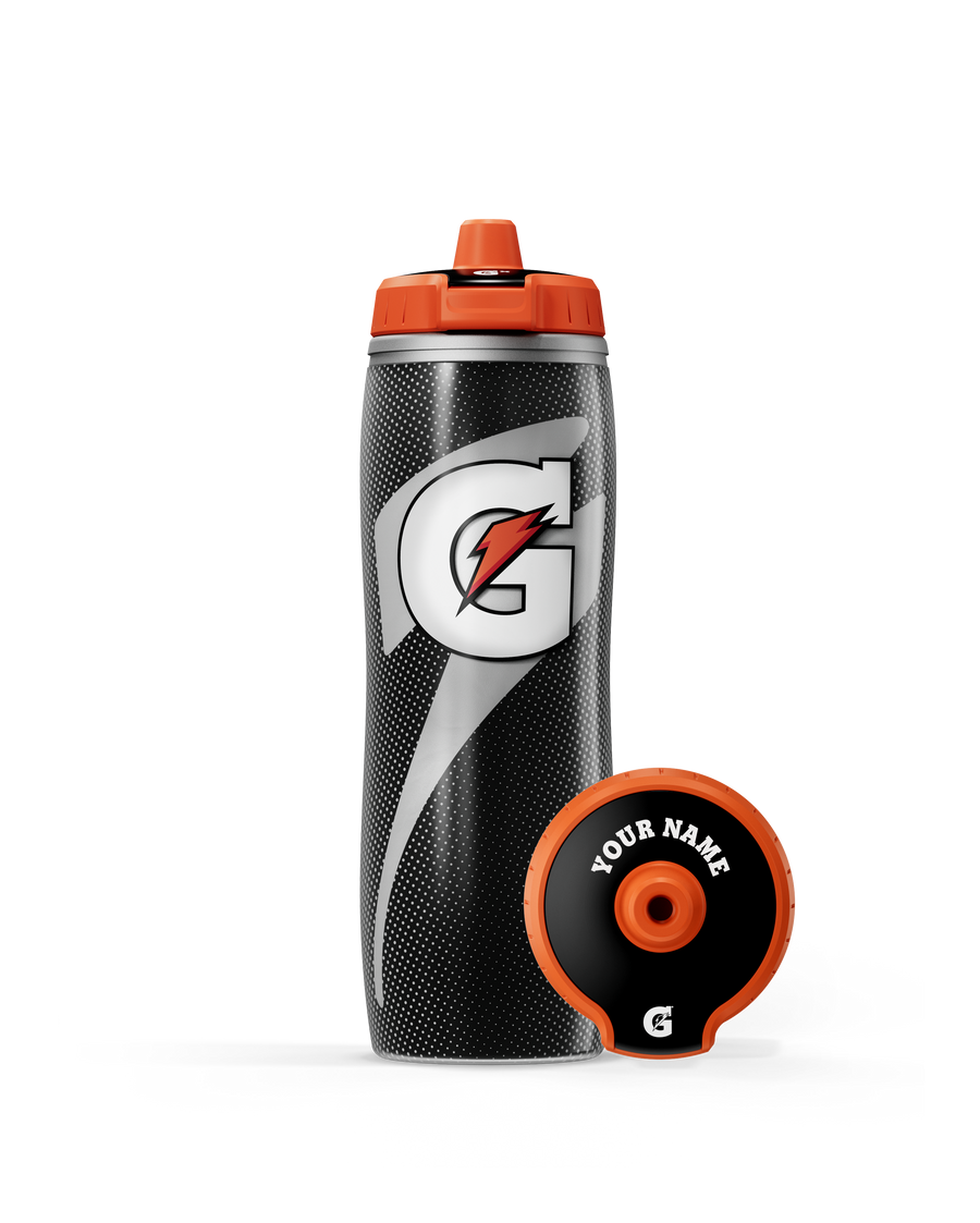 Insulated Squeeze Personalized Water Bottle - Custom Carry