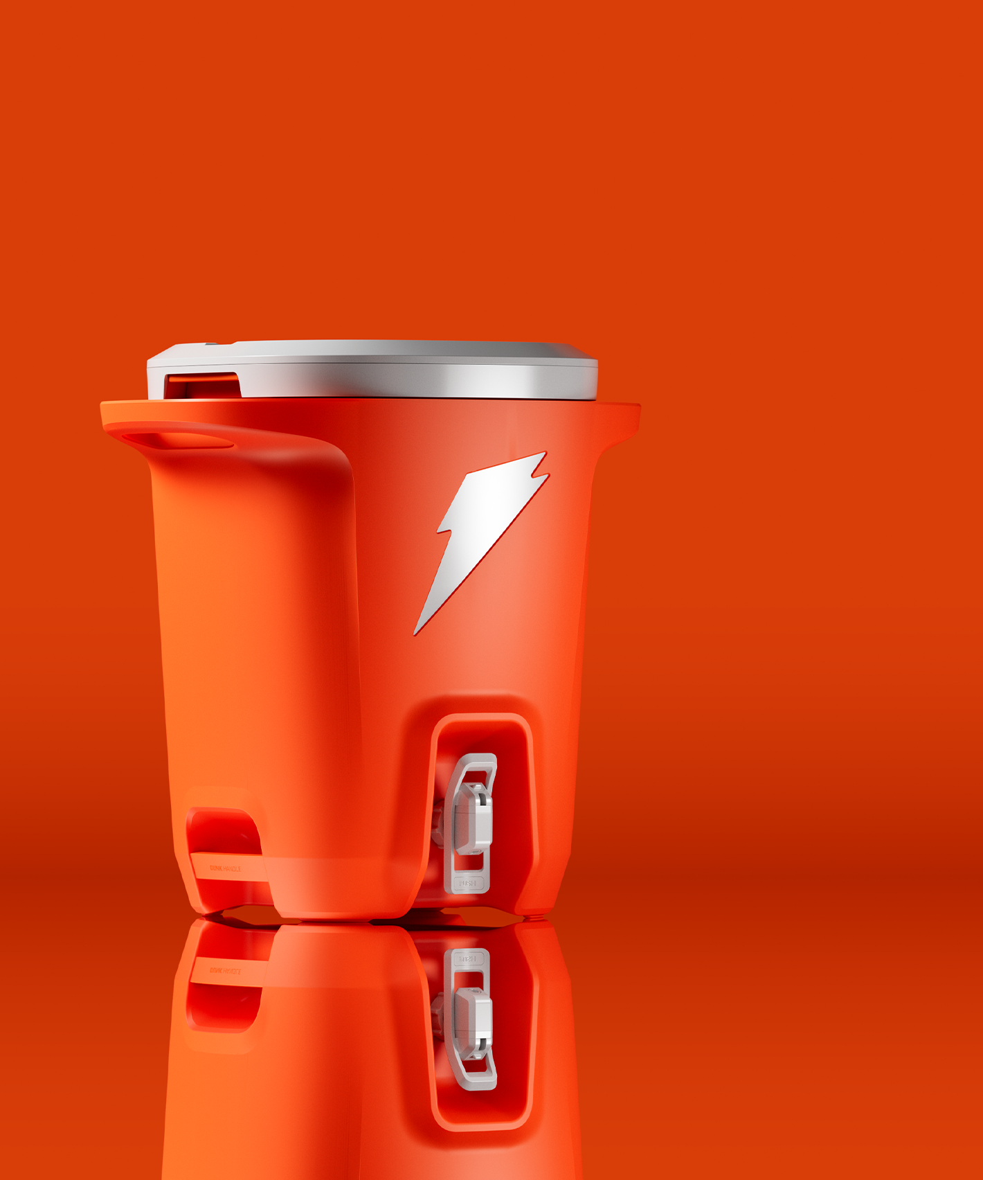 Dunk Hydration Cooler - Orange - 9 gal - PDP Detail 4