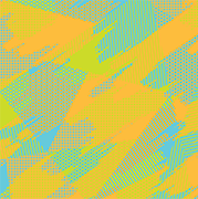 Gx Patterned Water Bottle - Clear - Glitched Tropic