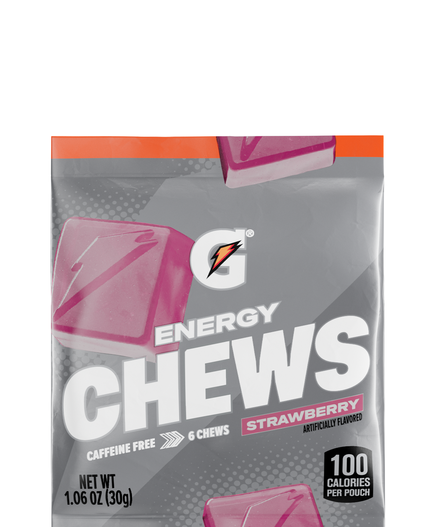 Gatorade Energy Chews - Strawberry - PDP Hero 2