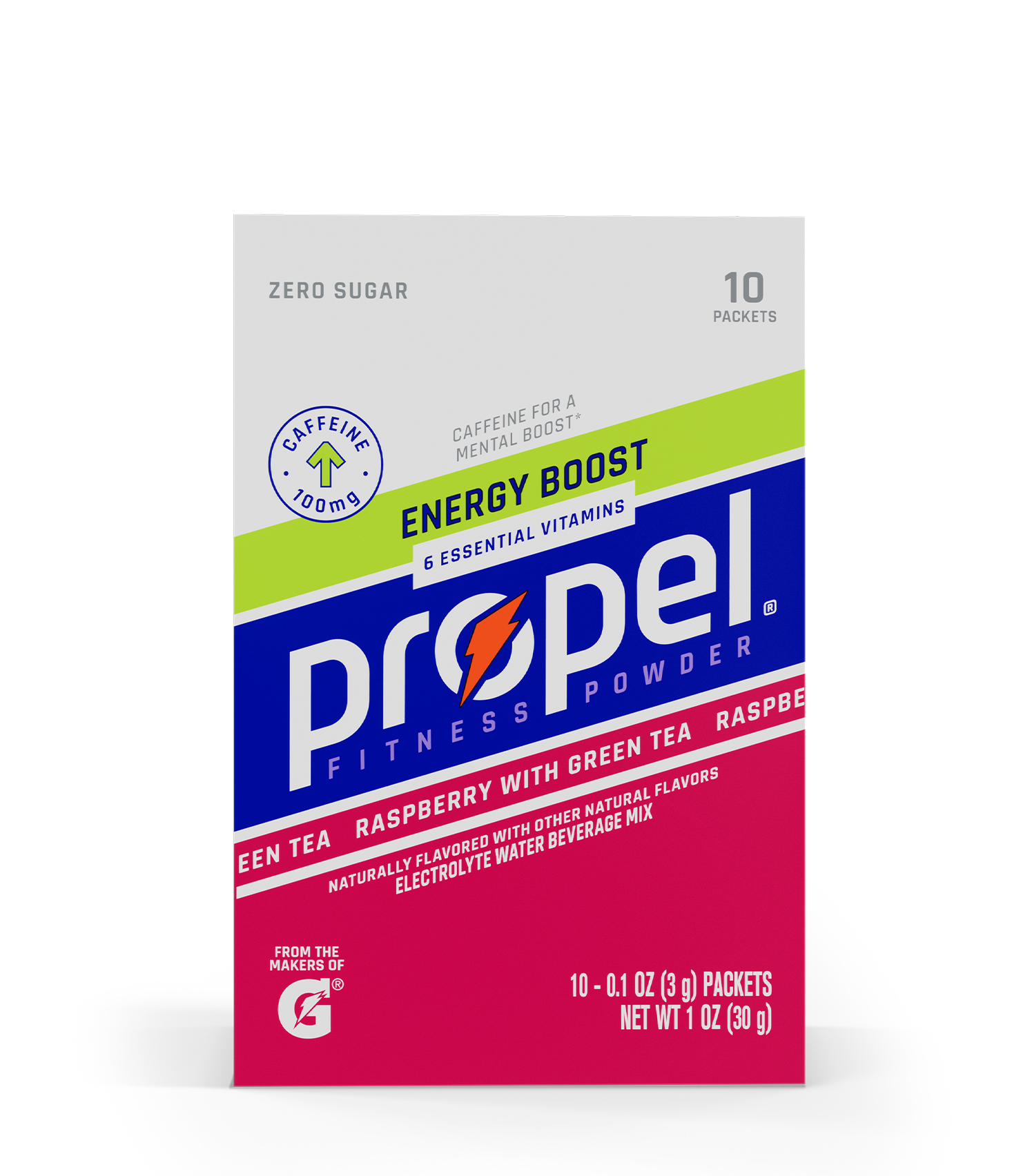 Propel Energy Boost - Raspberry Green Tea - PDP Detail 6