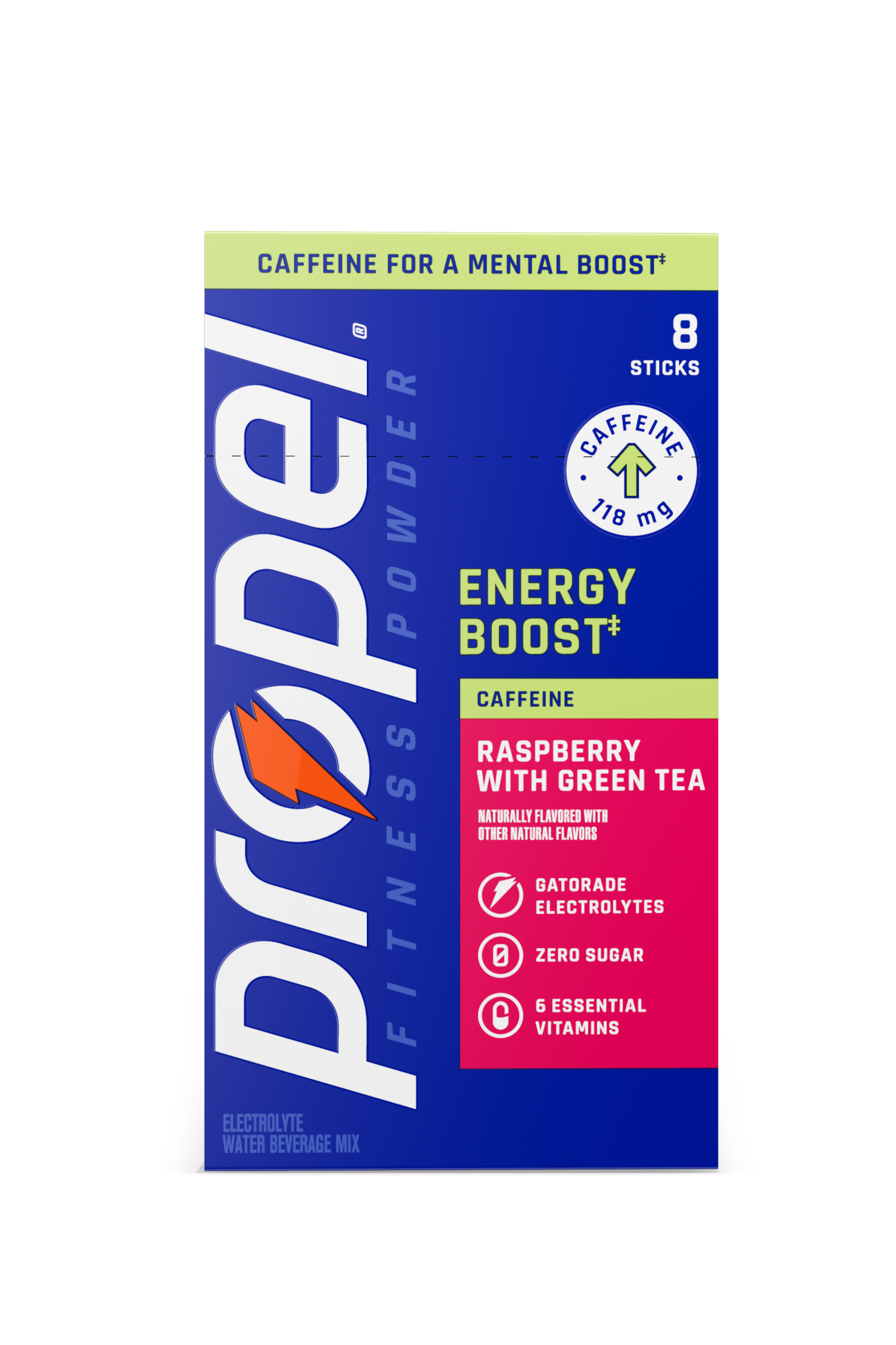Propel Energy Boost - Raspberry Green Tea - PDP Detail 5