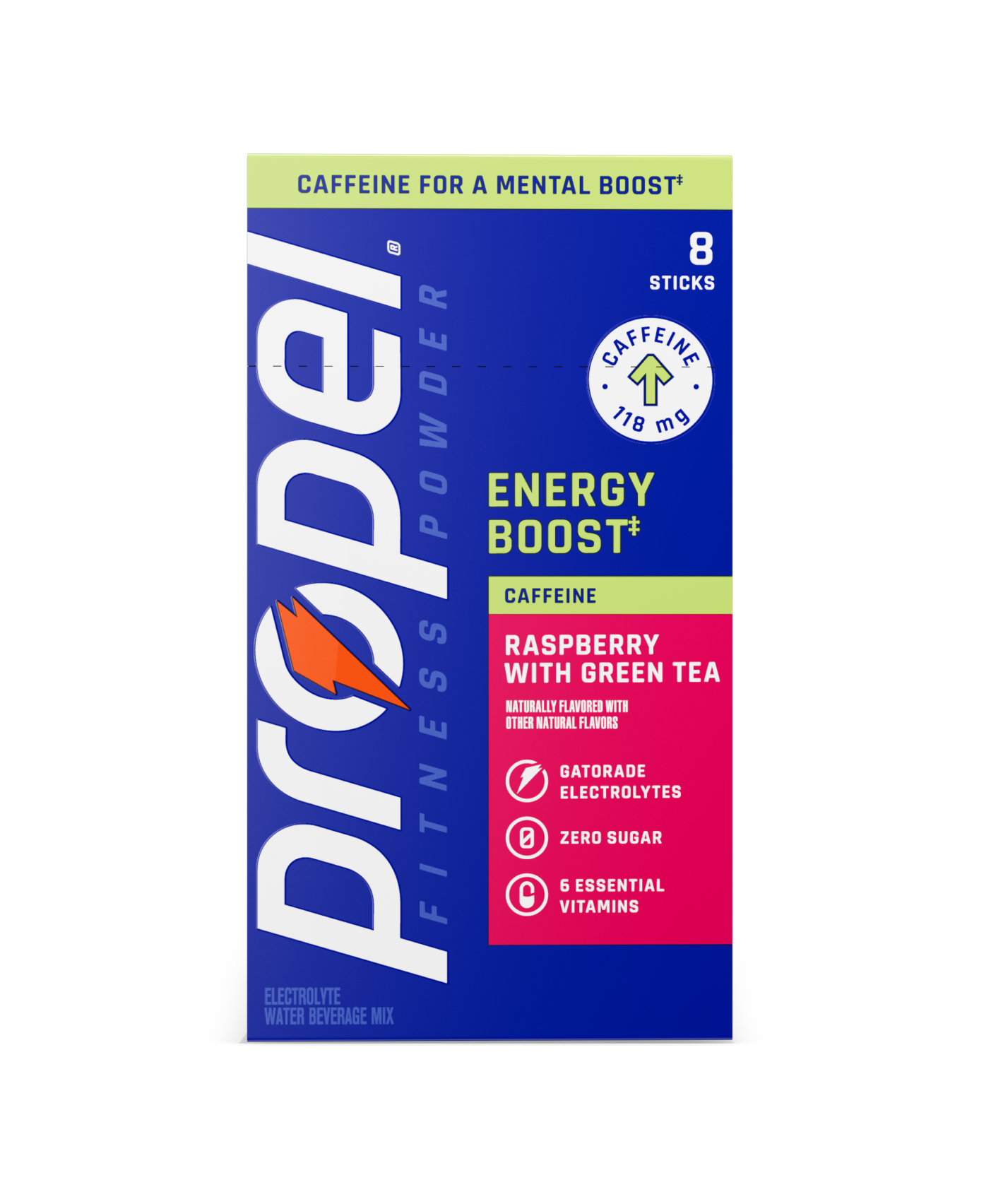 Propel Energy Boost - Raspberry Green Tea - PDP Detail 6